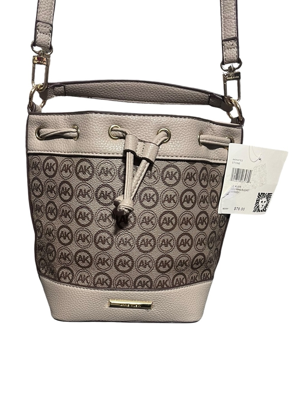 13) $78 Anne Klein Crossbody Logo Bucket Bag